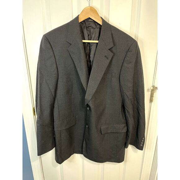Hart Schaffner Marx Other - Vintage Hart Schaffner Marx Charcoal Suit Jacket Size 40R Union Made USA